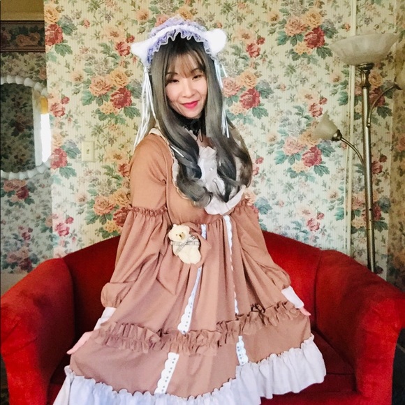 NEW Sweet Harajuku Lolita Dress - Picture 4 of 15